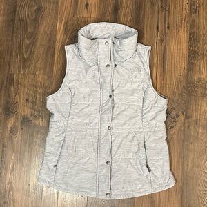 The North Face Pseudio Vest Womens Large Gray